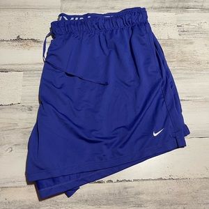 WOMENS ADIDAS PLUS SIZE BLUE SHORTS WHITE LOGO 2X AND 3X ATHLETIC GENERAL WEAR